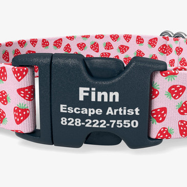closeup view of personalization